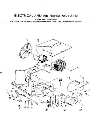 Electrical & air handling parts