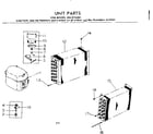 Kenmore 2538710991 unit parts diagram