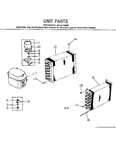 Unit parts