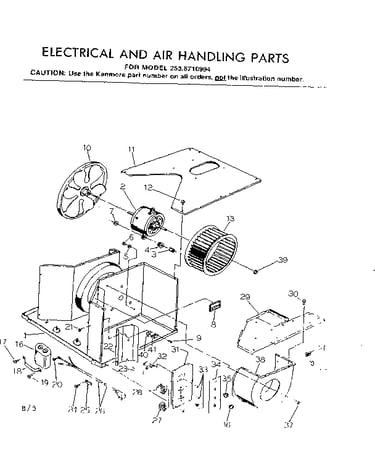 Electrical & air handling parts