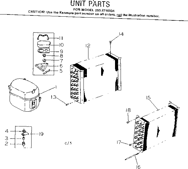 Unit parts