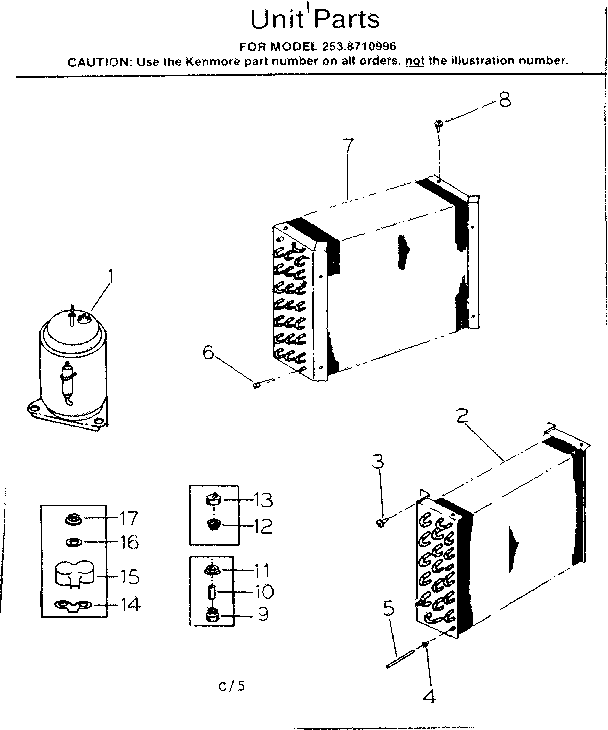 Unit parts