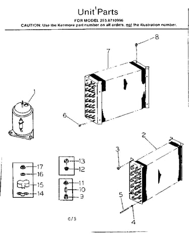 Unit parts