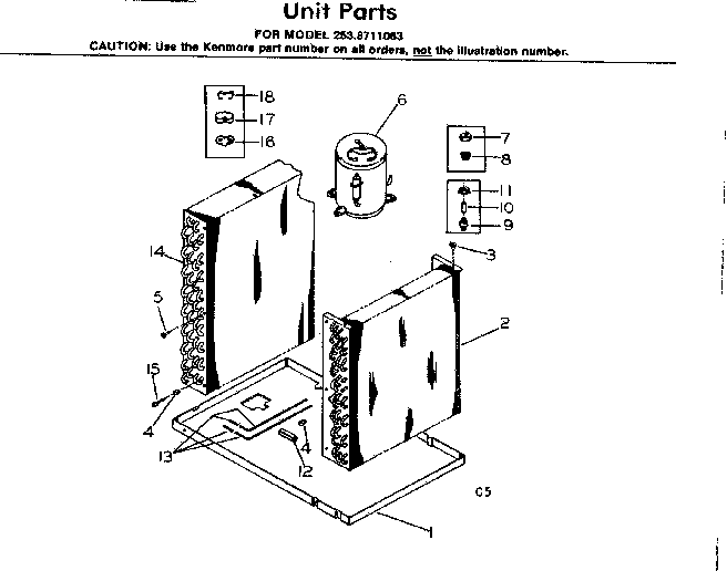 Unit parts