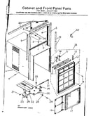 Cabinet & front panel parts