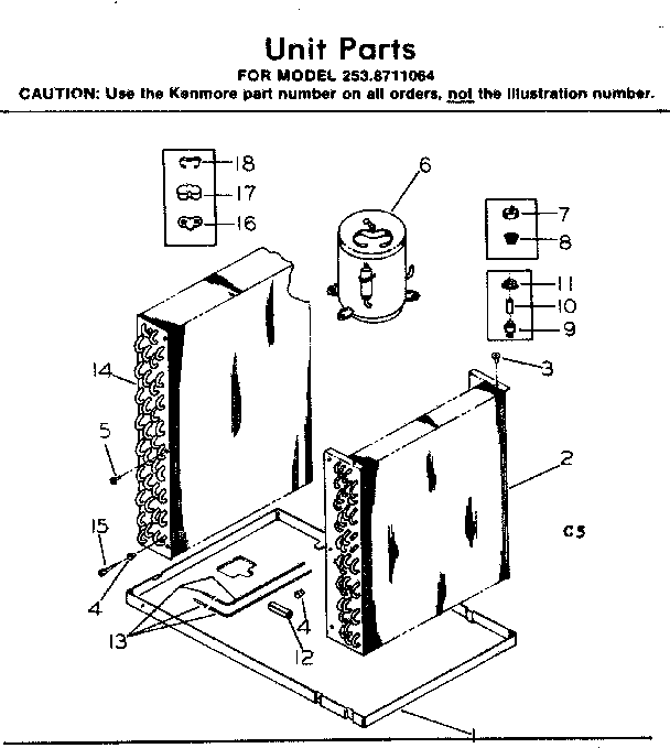Unit parts