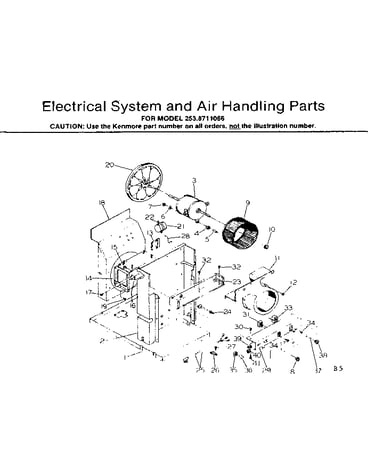 Electrical system & air handling parts