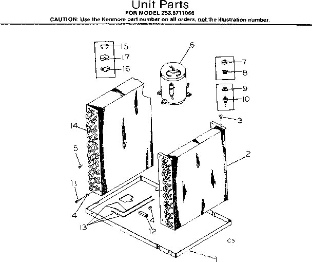 Unit parts