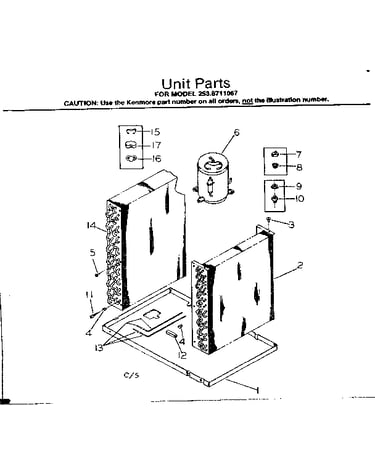 Unit parts