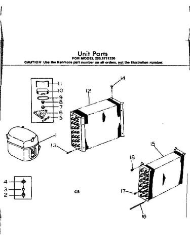Unit parts