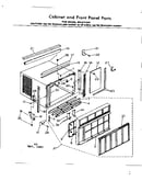 Cabinet & front panel parts