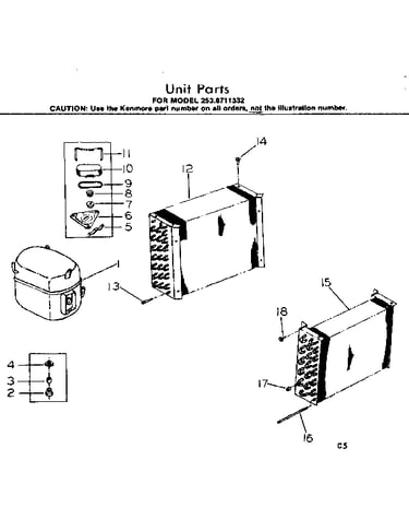 Unit parts