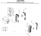 Kenmore 2538711333 unit parts diagram