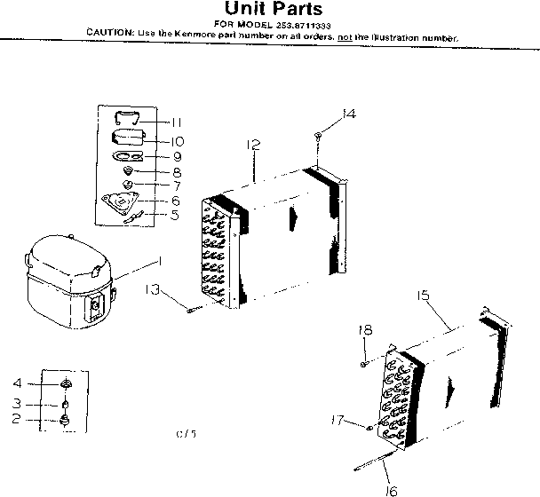 Unit parts