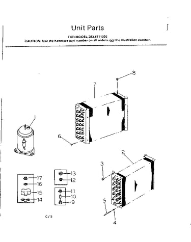 Unit parts