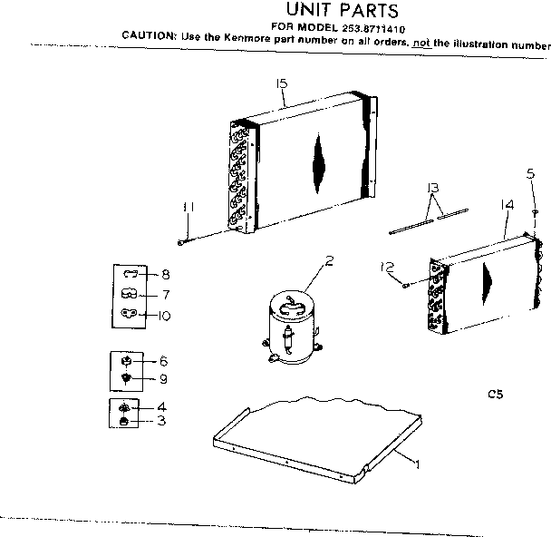 Unit parts