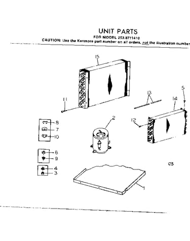 Unit parts