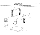 Kenmore 2538711412 unit parts diagram