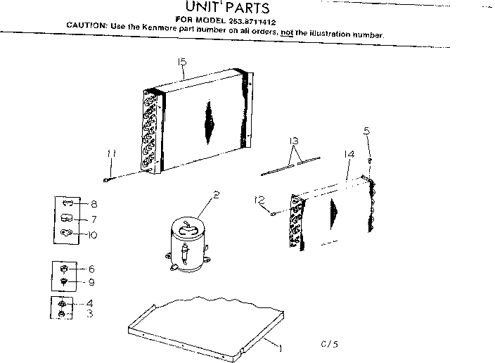 Unit parts
