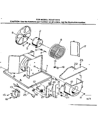 Electrical system & air handling parts