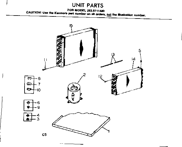 Unit parts