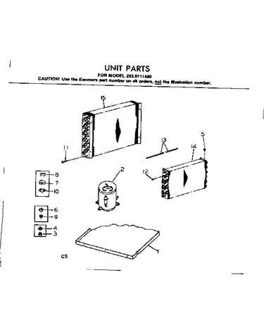 Unit parts
