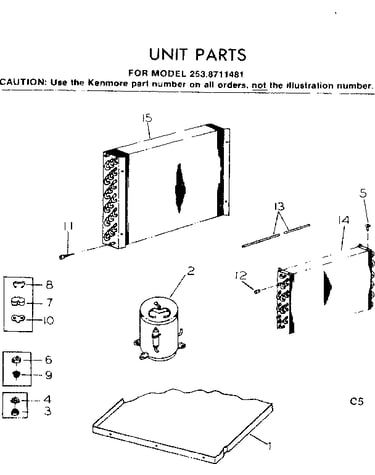 Unit parts