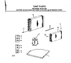 Kenmore 2538711482 unit parts diagram