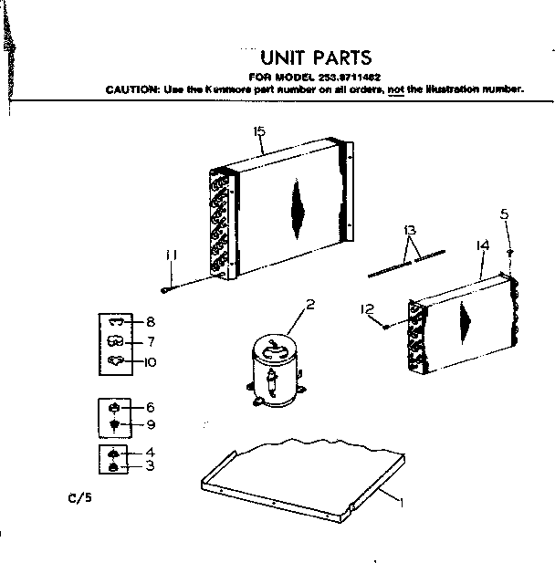 Unit parts