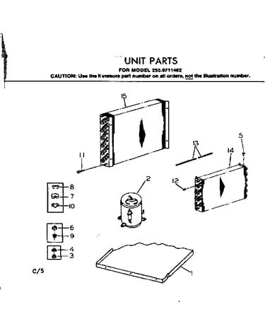 Unit parts