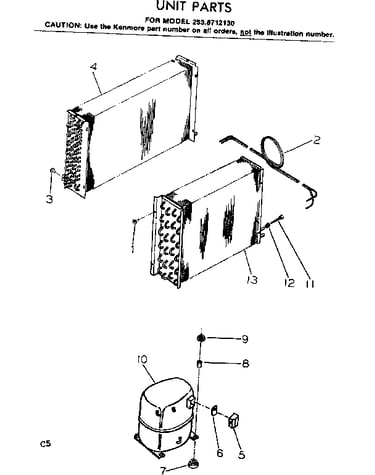 Unit parts