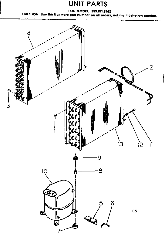 Unit parts