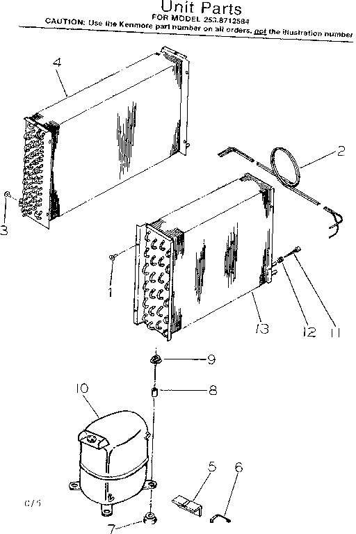 Unit parts