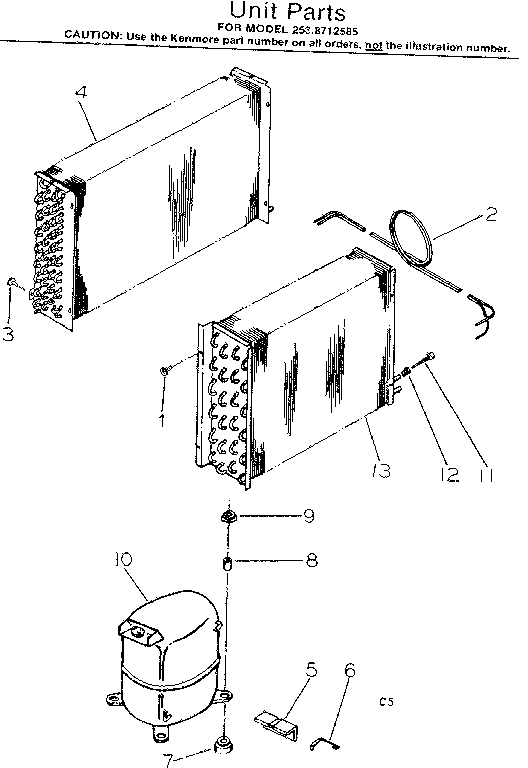 Unit parts