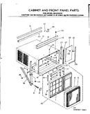 Cabinet & front panel parts