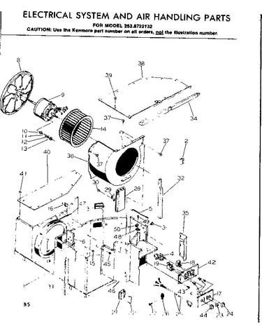 Electrical system & air handling parts