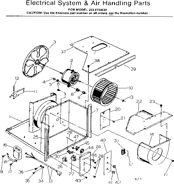 Electrical system & air handling parts