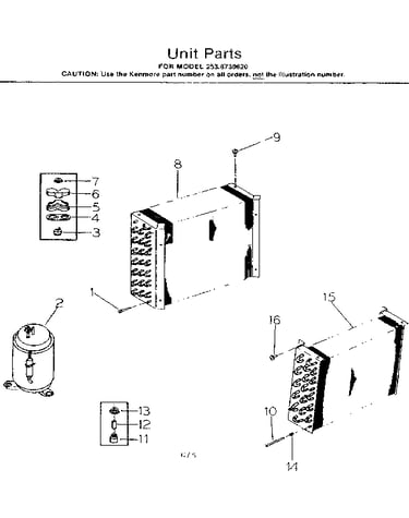Unit parts