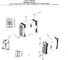 Kenmore 2538730621 unit parts diagram