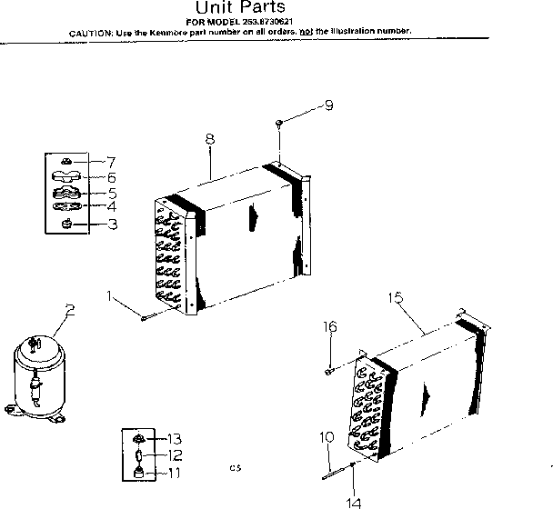 Unit parts
