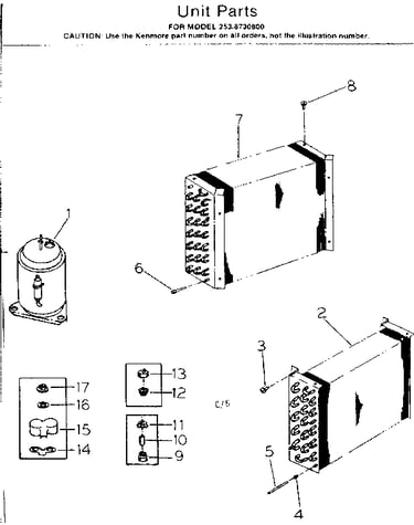 Unit parts