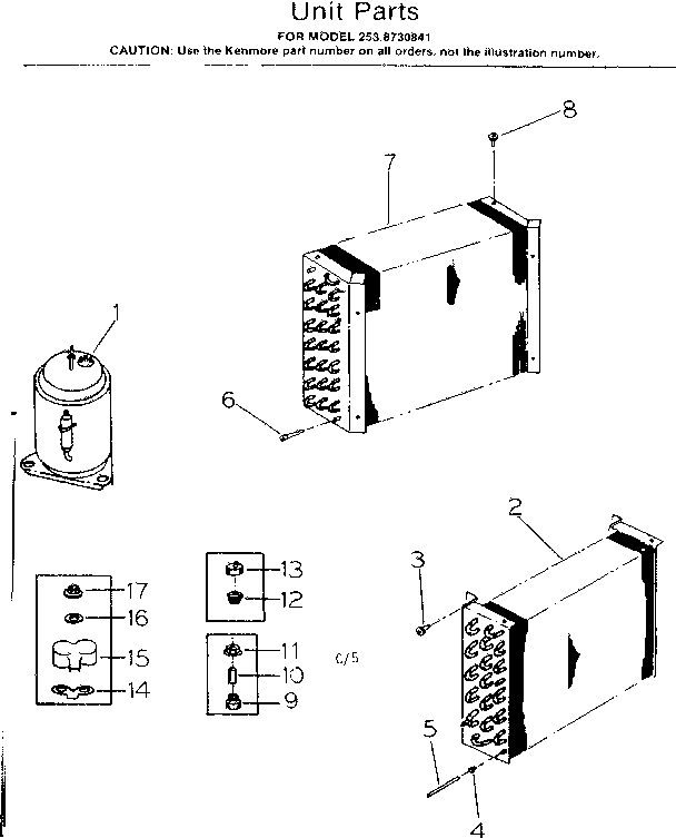 Unit parts