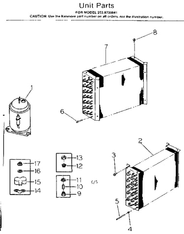 Unit parts