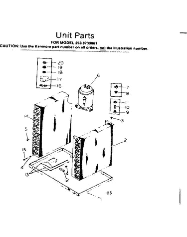 Unit parts
