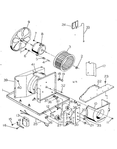 Electrical system & air handling parts