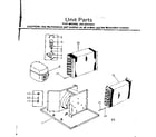 Kenmore 2538731251 unit parts diagram
