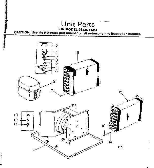 Unit parts