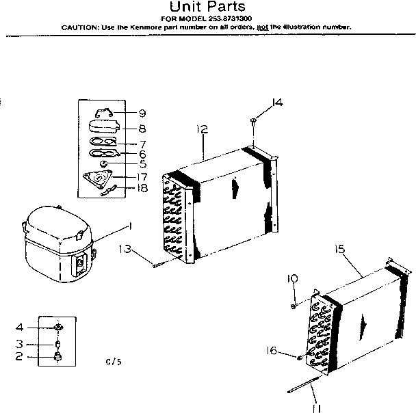Unit parts