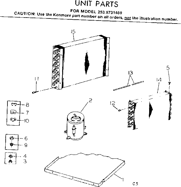 Unit parts