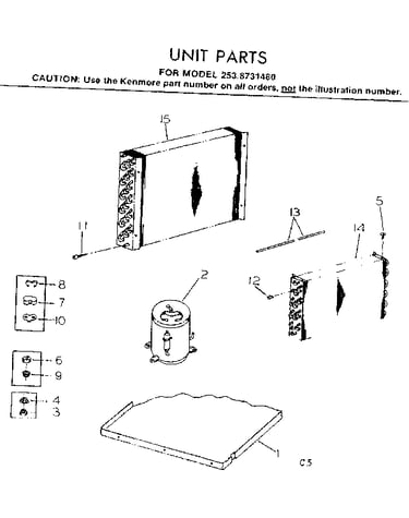 Unit parts